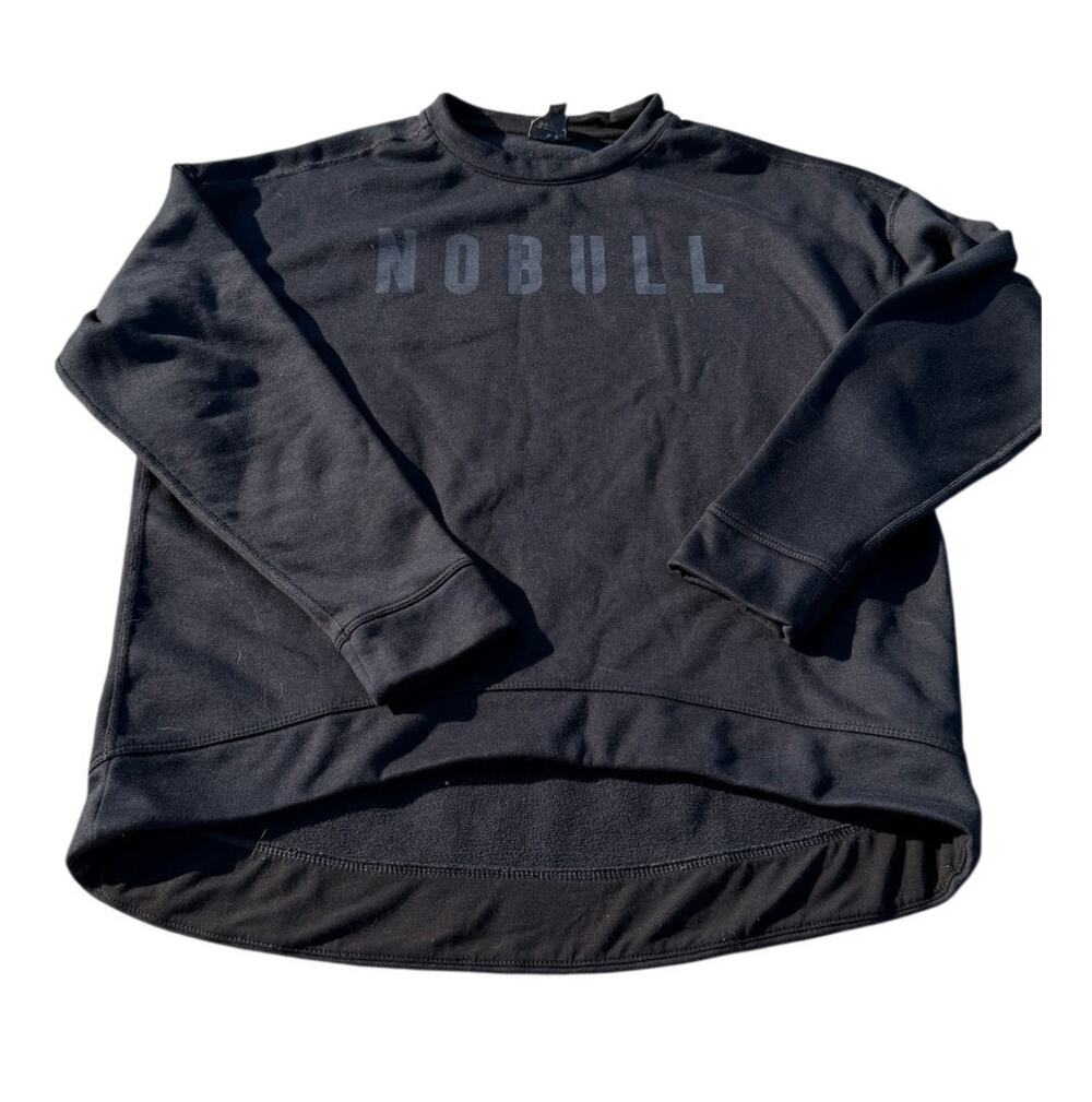 No Bull High Low Sweatshirt - Black - Size Small